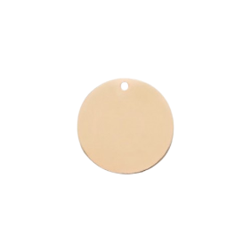 Gouden hanger 16 mm