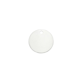 Zilveren hanger 12,7 mm