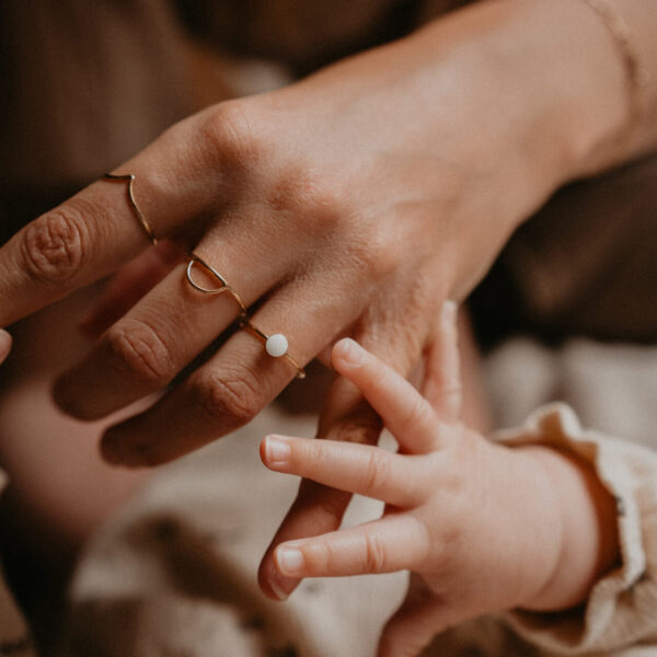 Ring goud moedermelk