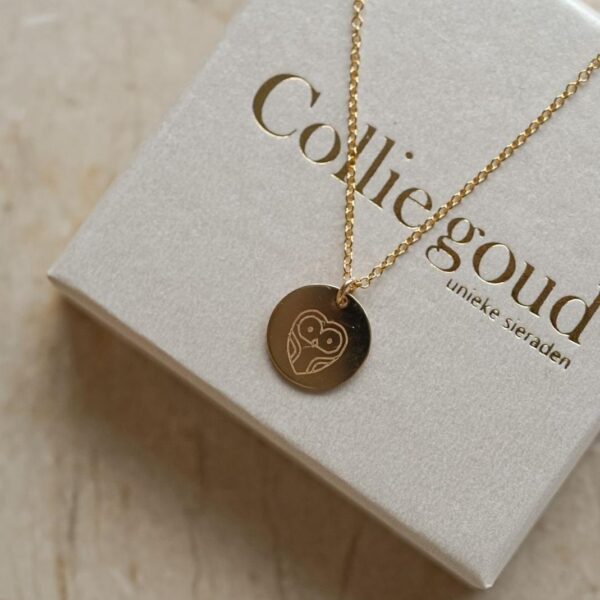eigen ontwerp gouden ketting